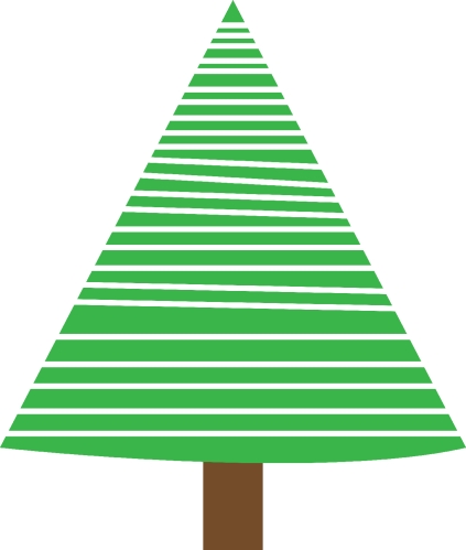 Christmas tree icon sign symbol design