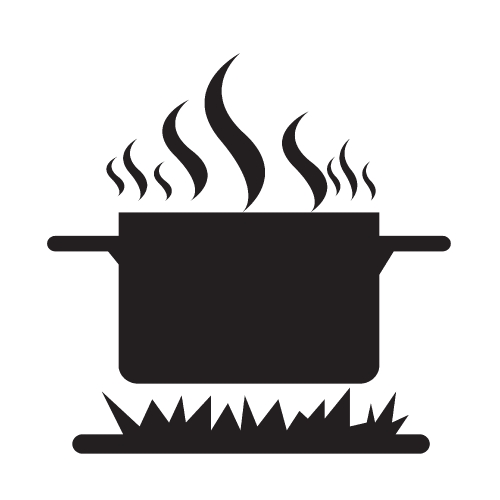 Cooking On Fire Icon 