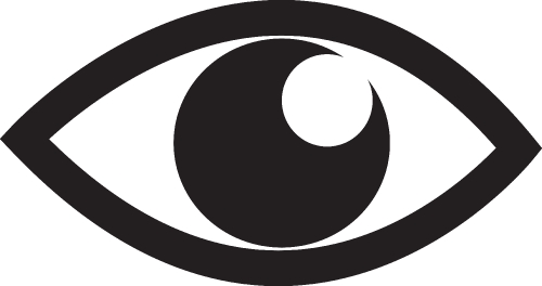 eye icon sign design