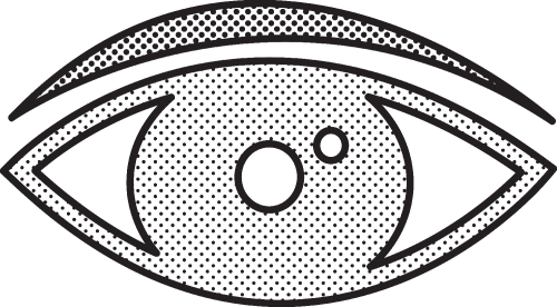Eye icon sign symbom design