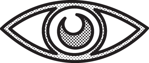 Eye icon sign symbom design