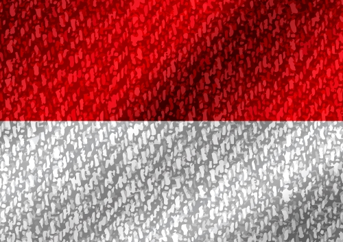 National flag of Monaco themes idea design