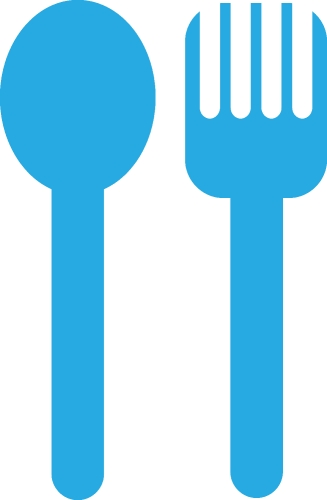 Spoon Fork Icon sign symbol design
