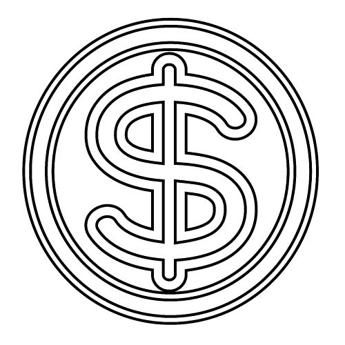  Dollar Icon