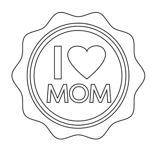  Happy mothers day card type font , Mother's Day ICON
