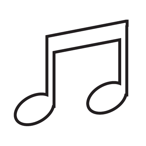 Musical note icon