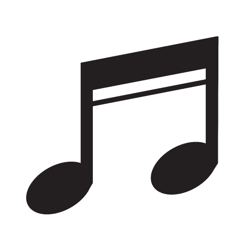  Musical note icon