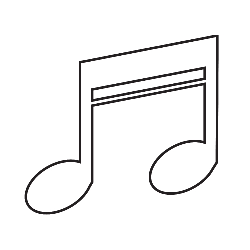  Musical note icon