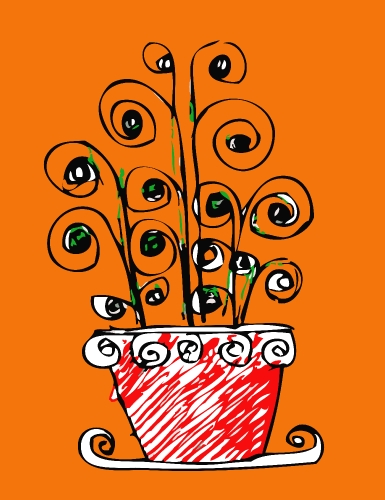  trees with leaves
