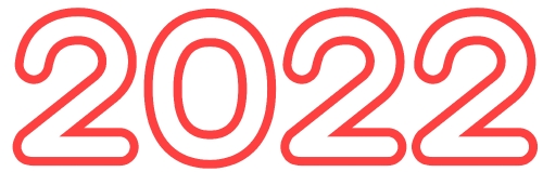 2022  year sign symbol illustration