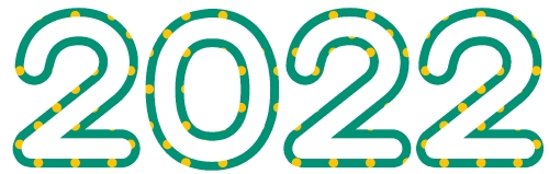 2022  year sign symbol illustration