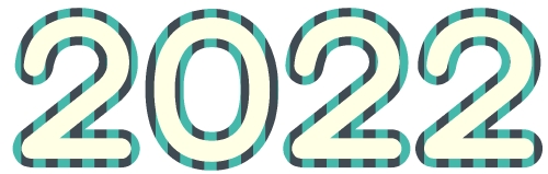 2022  year sign symbol illustration