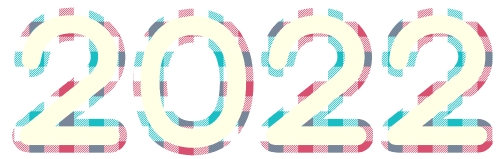 2022  year sign symbol illustration