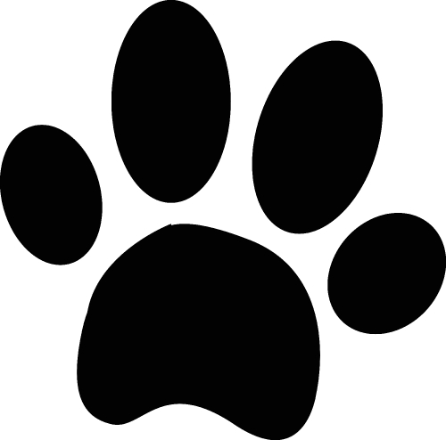 Animal footprint icon