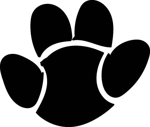 Animal footprint icon