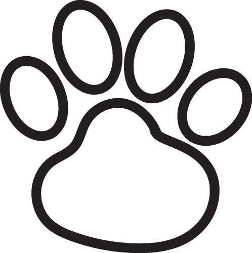 animal footprint icon