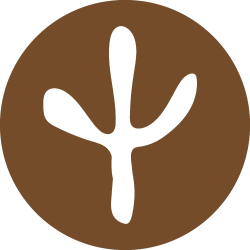 Animal footprint icon sign symbol design