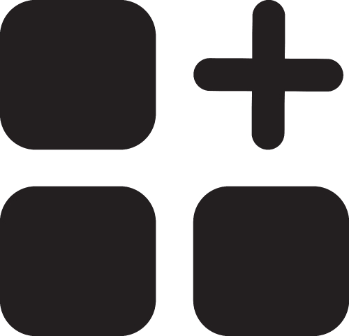 App menu icon sign symbol design