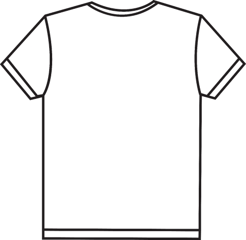 Apparel shirts template t-shirt templates icon