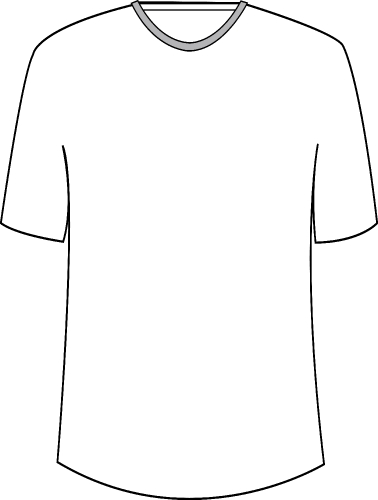 Apparel shirts template t-shirt templates icon