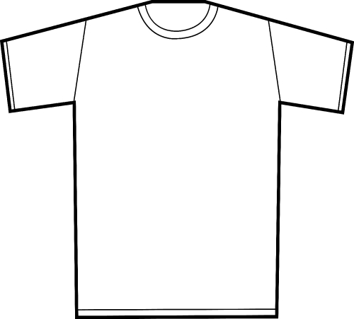 Apparel shirts template t-shirt templates icon