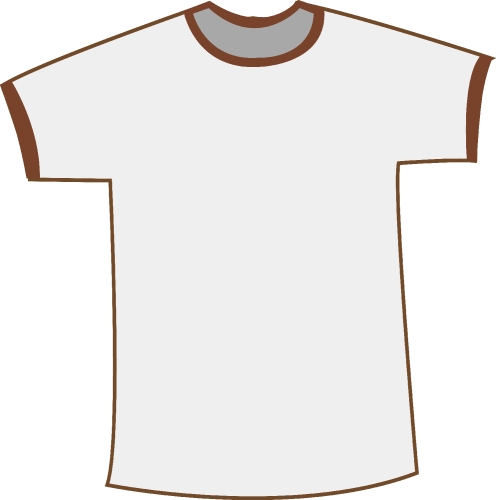 Apparel shirts template t-shirt templates icon