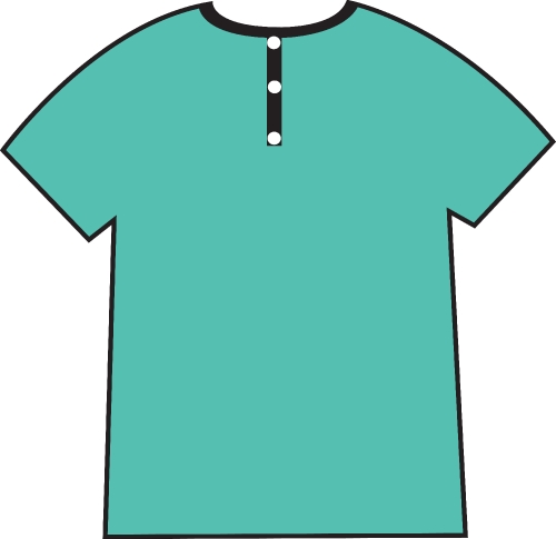 Apparel shirts template t-shirt templates icon