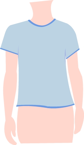 Apparel shirts template t-shirt templates icon