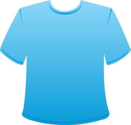 Apparel shirts template t-shirt templates icon