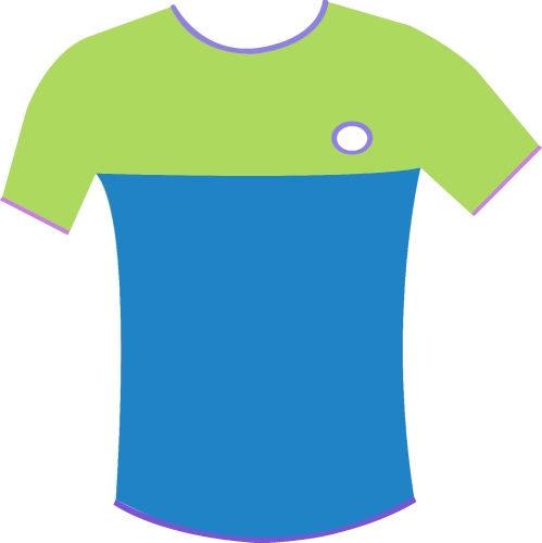 Apparel shirts template t-shirt templates icon