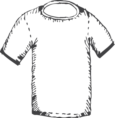 Apparel shirts template t-shirt templates icon