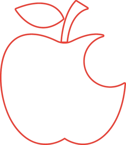 apple icon sign design