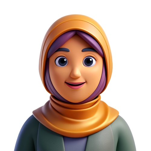 Arab Woman avatar people icon character cartoon