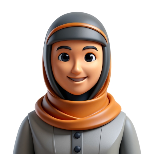 Arab Woman avatar people icon character cartoon