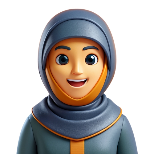 Arab Woman avatar people icon character cartoon