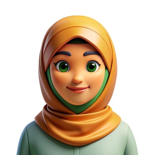 Arab Woman avatar people icon character cartoon