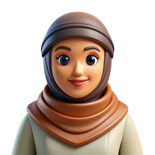 Arab Woman avatar people icon character cartoon