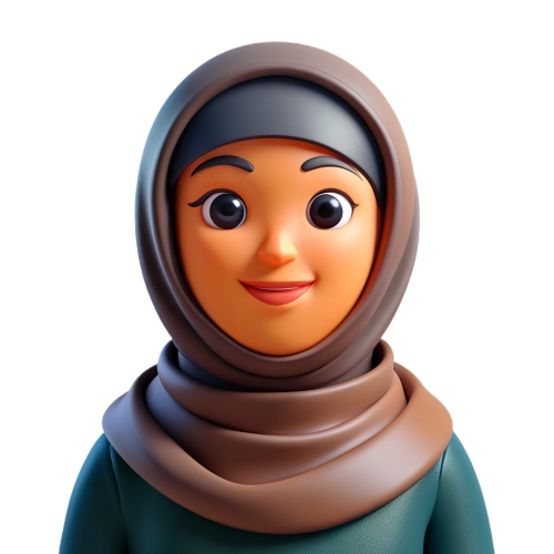 Arab Woman avatar people icon character cartoon