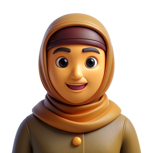 Arab Woman avatar people icon character cartoon