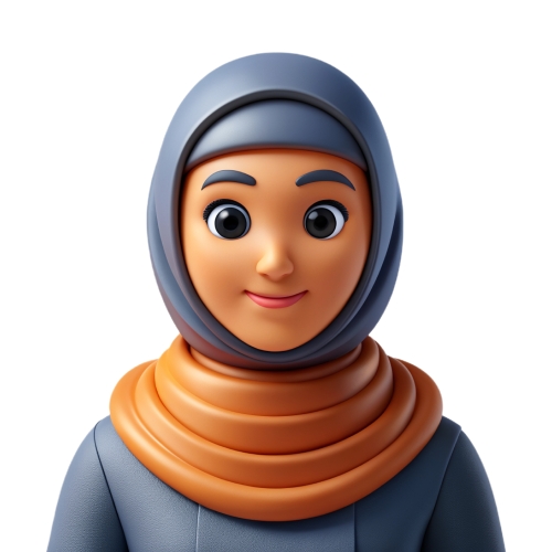 Arab Woman avatar people icon character cartoon