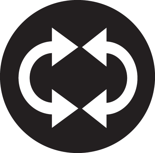 Arrow icon sign