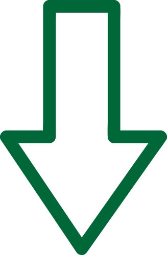 Arrow icon sign design