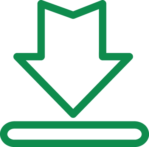 Arrow icon sign design