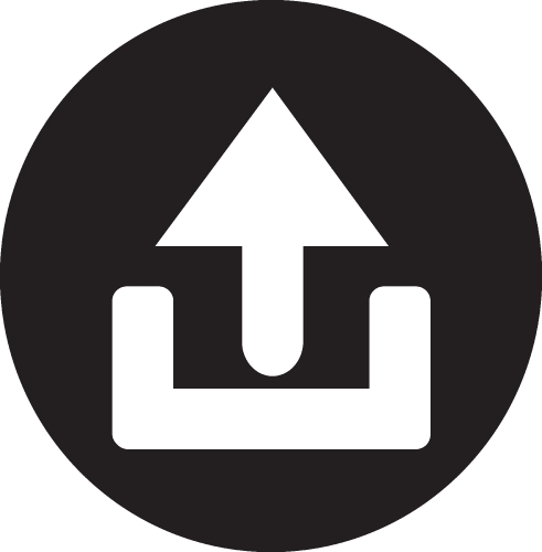 Arrow icon sign design