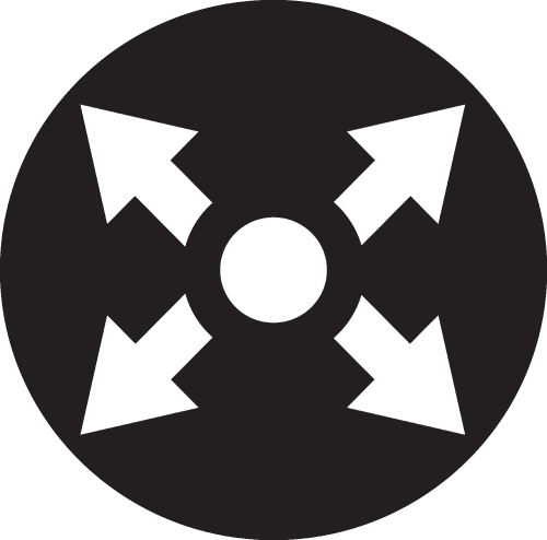 Arrow icon sign design