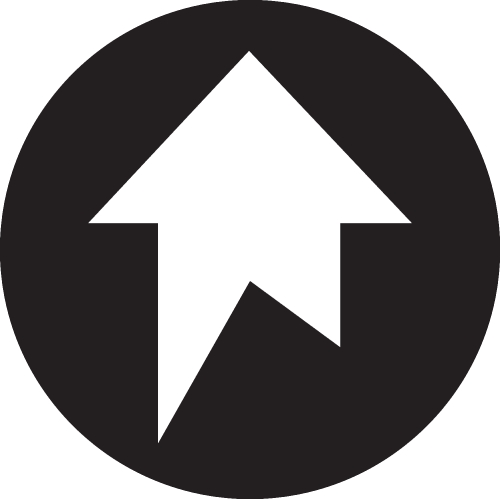 Arrow icon sign design