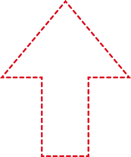 Arrow icon sign symbol design