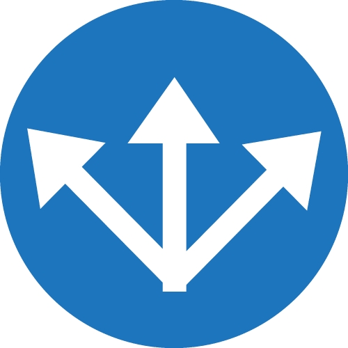 Arrow icon sign symbol design