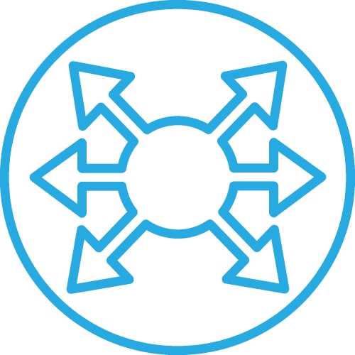Arrow icon sign symbol design
