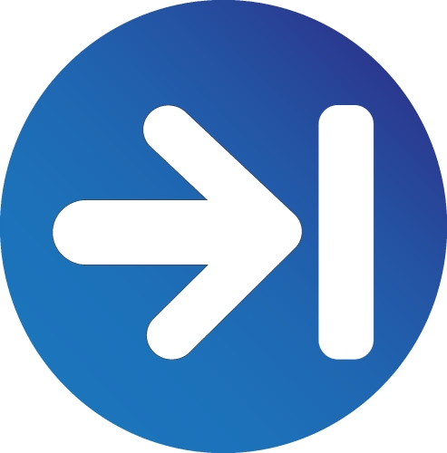 Arrow sign icon